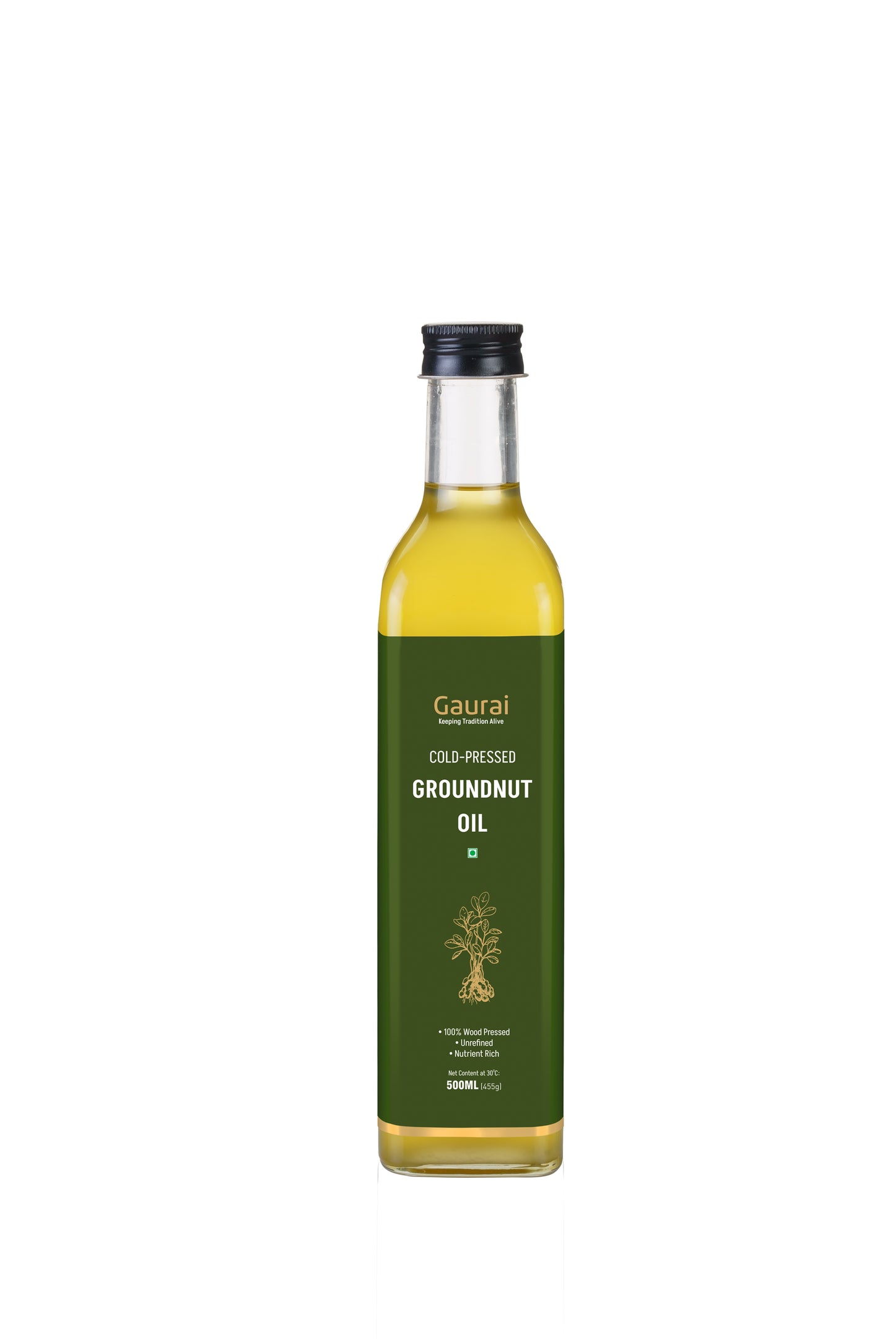 Cold-Pressed Groundnut Oil