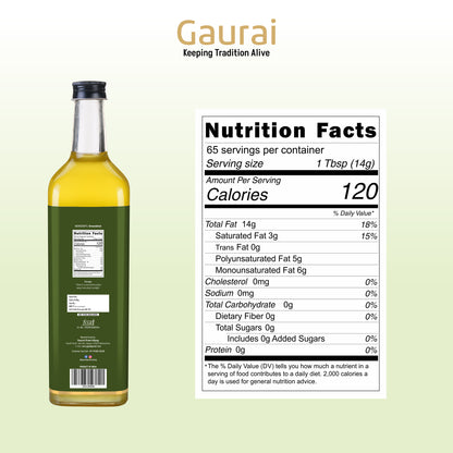 Cold-Pressed Groundnut Oil